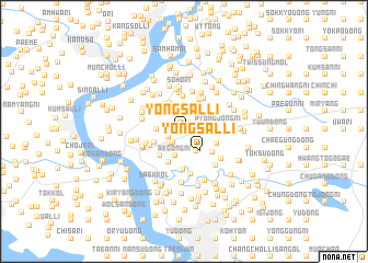 map of Yŏngsal-li