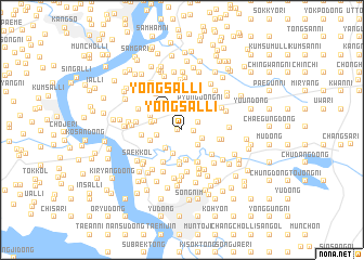 map of Yongsal-li