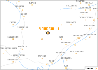 map of Yŏngsal-li