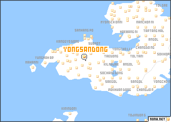 map of Yongsan-dong
