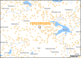 map of Yongsan-dong