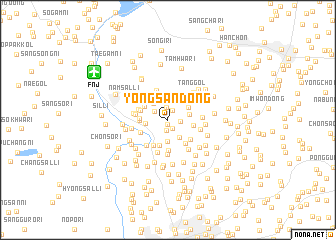 map of Yongsan-dong