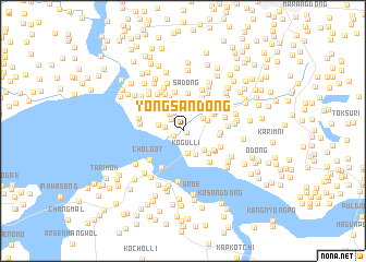 map of Yongsan-dong