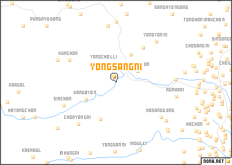 map of Yongsang-ni