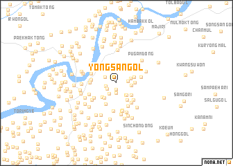 map of Yongsan-gol