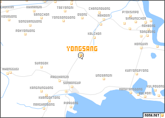 map of Yŏngsang