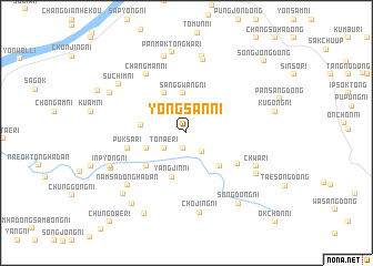 map of Yongsan-ni