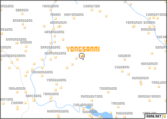 map of Yongsan-ni