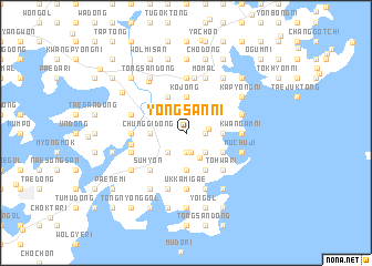 map of Yongsan-ni