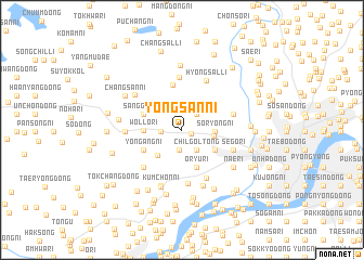 map of Yongsan-ni