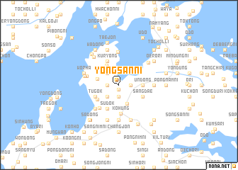 map of Yongsan-ni