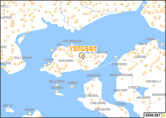 map of Yŏngsan