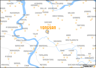 map of Yongsan