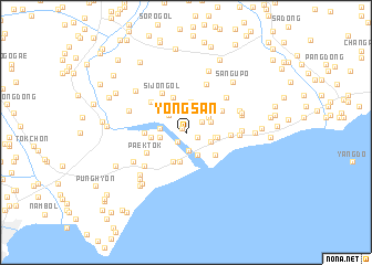 map of Yongsan