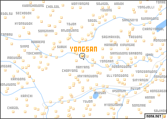 map of Yongsan