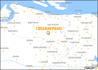 map of Yongshengwei