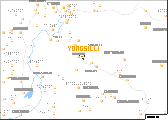 map of Yŏngsil-li