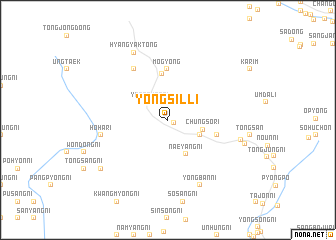 map of Yongsil-li