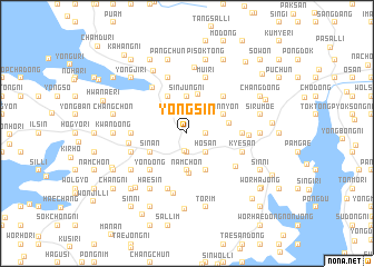 map of Yŏngsin