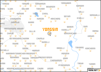 map of Yŏngsin