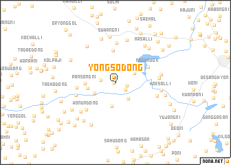 map of Yongso-dong