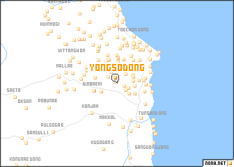 map of Yongsŏ-dong