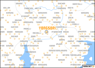 map of Yongso-ri