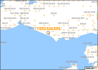 map of Yongsu-dong