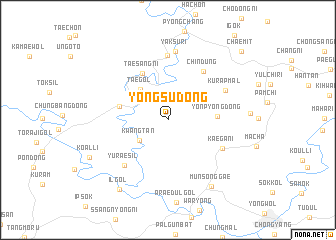 map of Yongsu-dong