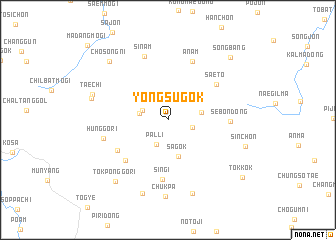 map of Yongsugok