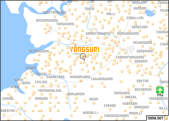 map of Yongsu-ri