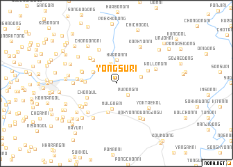 map of Yongsu-ri