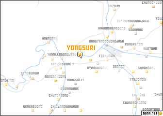 map of Yŏngsu-ri