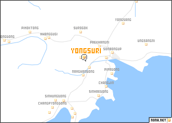 map of Yongsu-ri