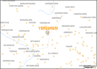 map of Yŏngung-ni