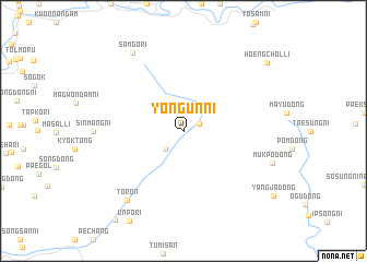 map of Yŏngun-ni