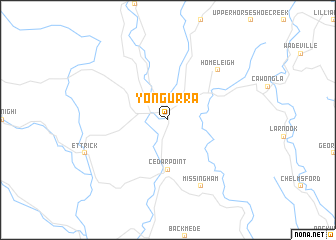 map of Yongurra
