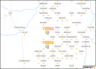 map of Yongu