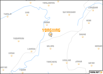 map of Yongxing