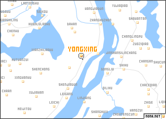 map of Yongxing