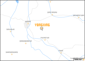 map of Yongxing