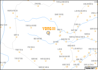 map of Yongxi