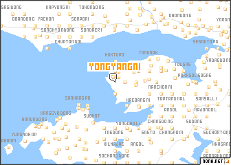 map of Yŏngyang-ni