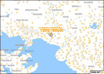 map of Yŏngyang-ni