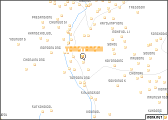 map of Yongyang-ni