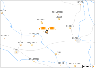 map of Yongyang