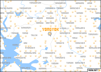 map of Yongyŏk