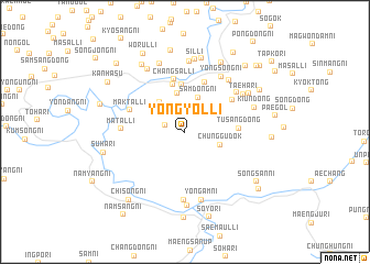 map of Yŏngyŏl-li