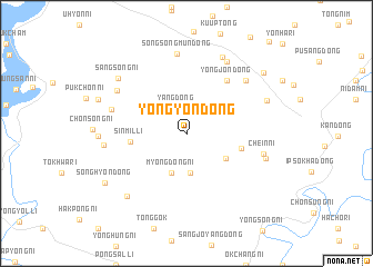 map of Yongyŏn-dong