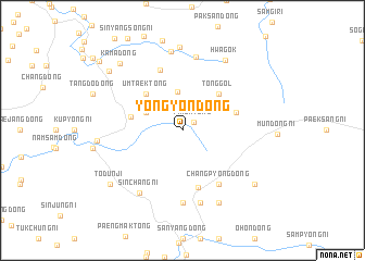 map of Yongyŏn-dong